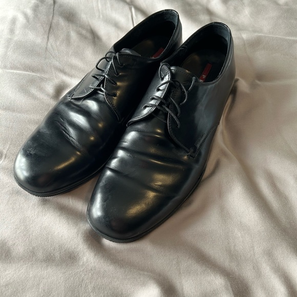 Prada lace-ups w/ rounded sole (US 10) - Picture 2 of 8